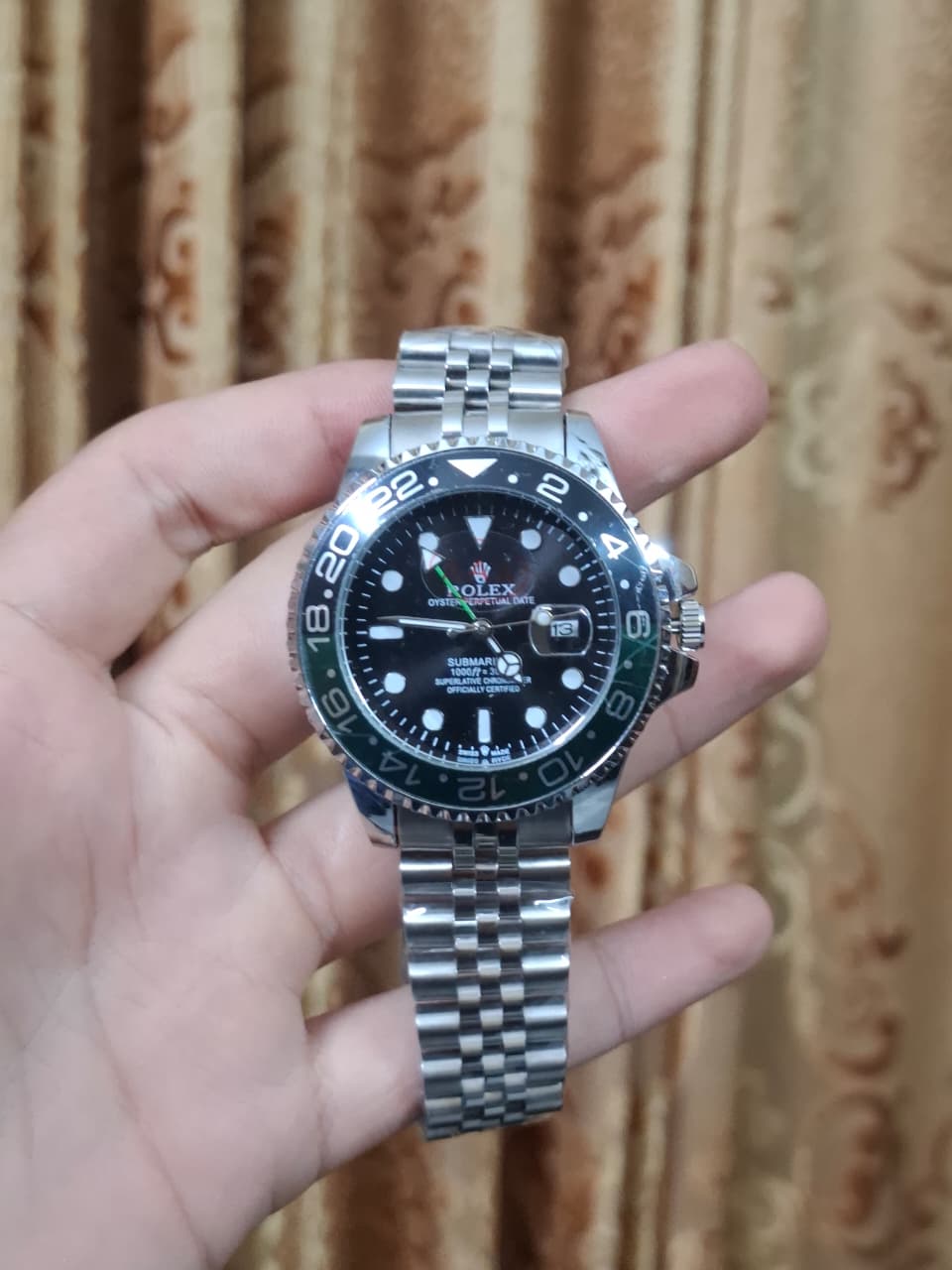 ROLEX BATMAN DIAL FULLY AUTOMATIC